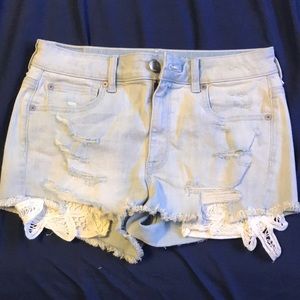 Hi-rise shortie American Eagle size 8